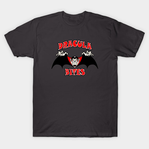 DRACULA BITES T-Shirt by RobotGhost